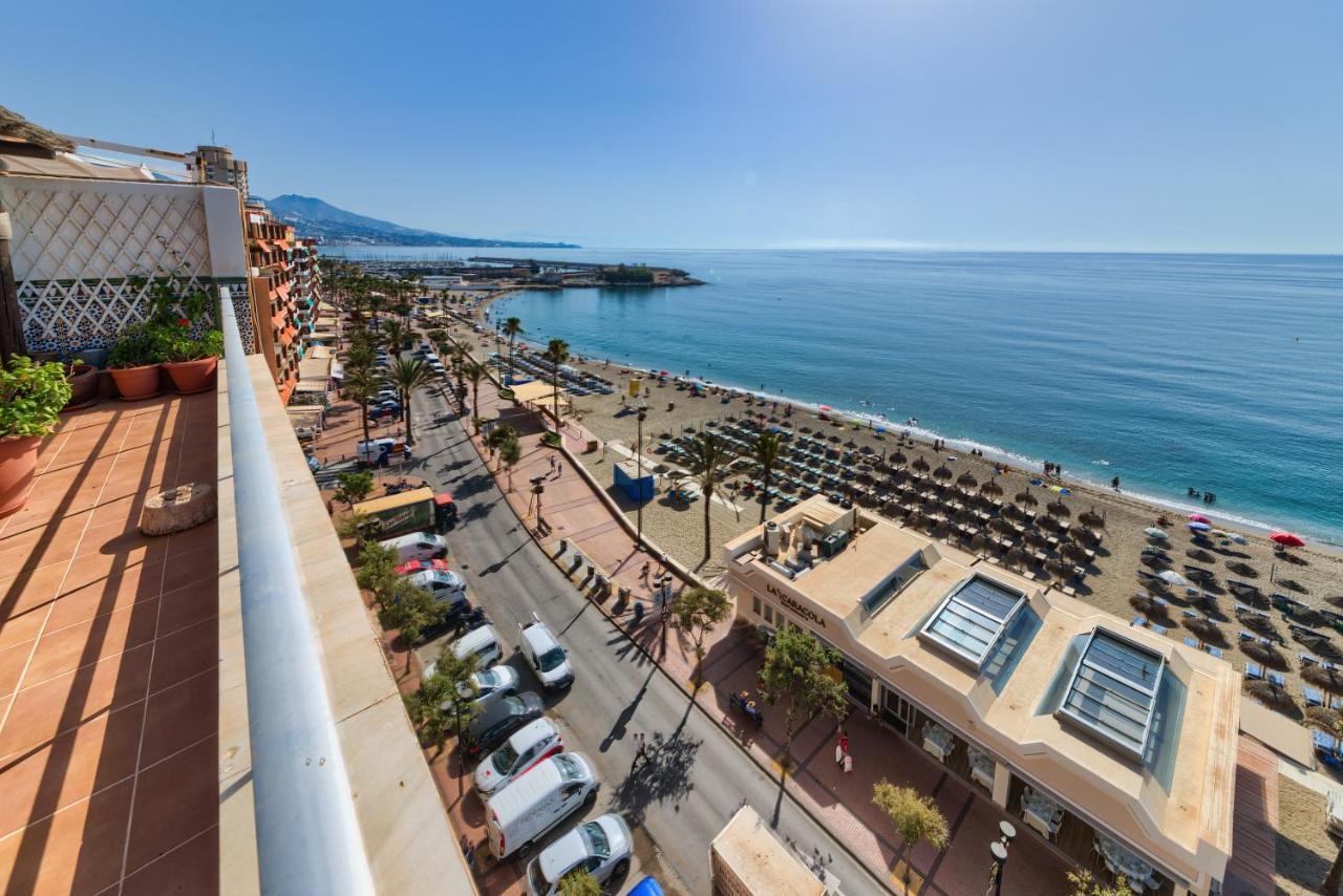 Holidays2Fuengirola Duplex With Stunning Sea View, Terraces,1St Line Beside Port Экстерьер фото