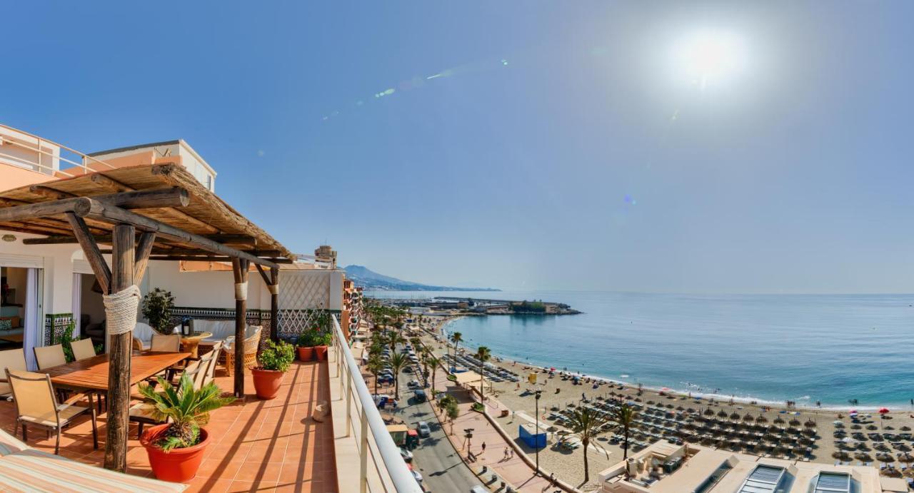 Holidays2Fuengirola Duplex With Stunning Sea View, Terraces,1St Line Beside Port Экстерьер фото